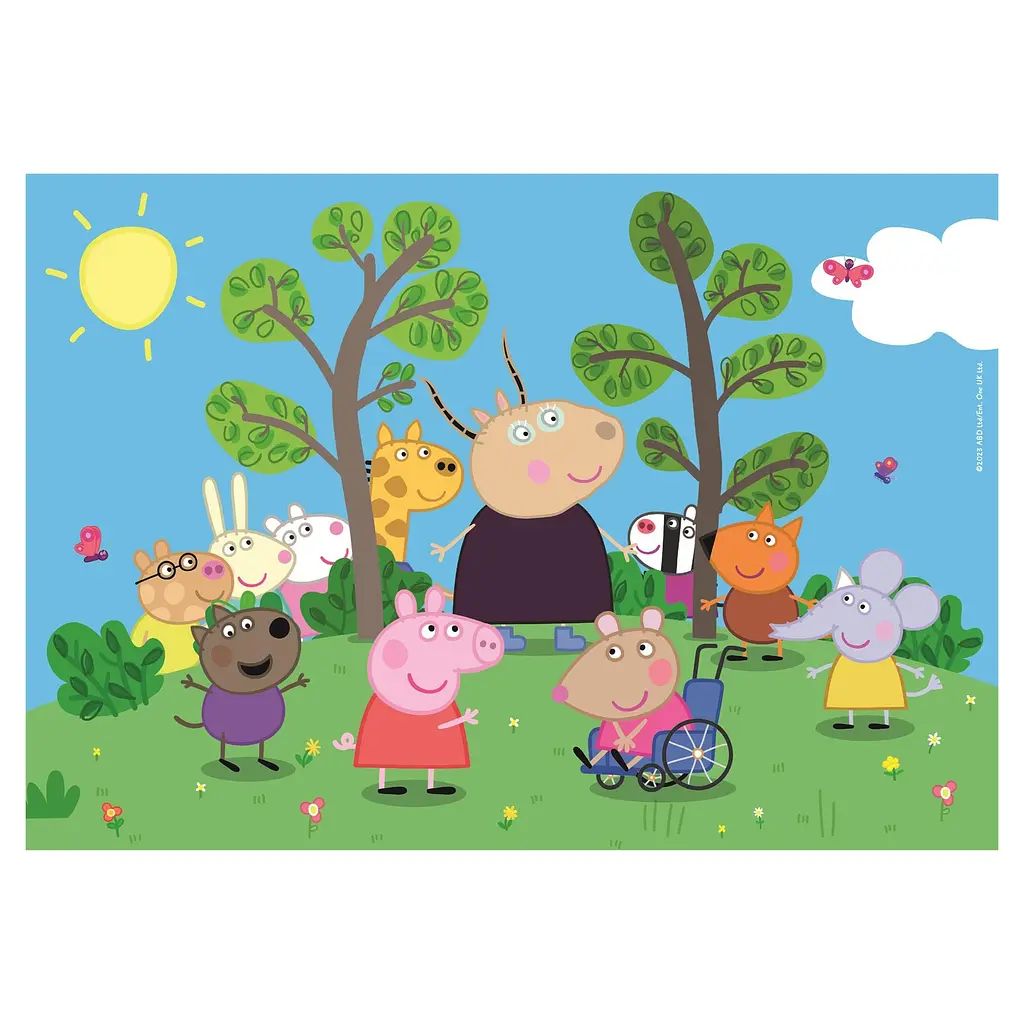  Пазл Clementoni Мaxi Peppa Pig 24 елементи (24237) - фото 2