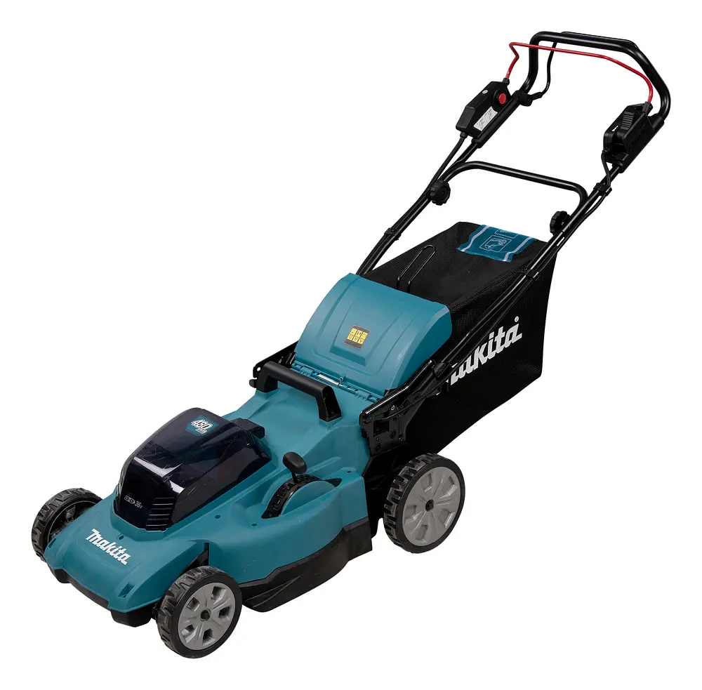 Газонокосарка самохідна акумуляторна Makita DLM481CT2 (48 см, 20-100 мм, 62 л, LXT) - фото 2