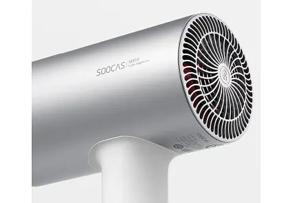 Фен Soocas H3S Electric Hair Dryer White/Silver - фото 3