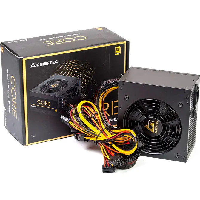 Блок питания Chieftec Core 600W (BBS-600S) [93738] - фото 2