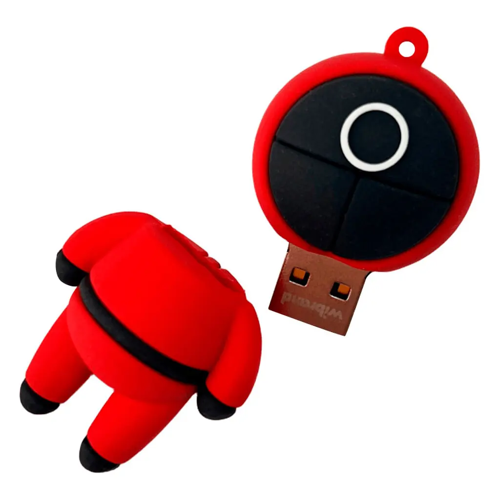 USB флеш накопичувач Wibrand 16GB Squid Game Red USB 2.0 (WI2.0/SG16R) - фото 3