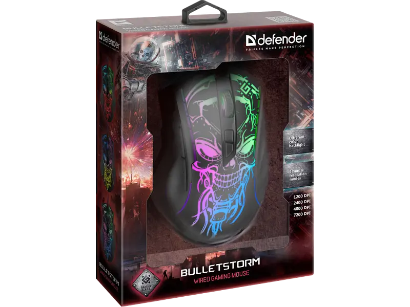 Миша Defender Bulletstorm GM-928 (52928) - фото 4