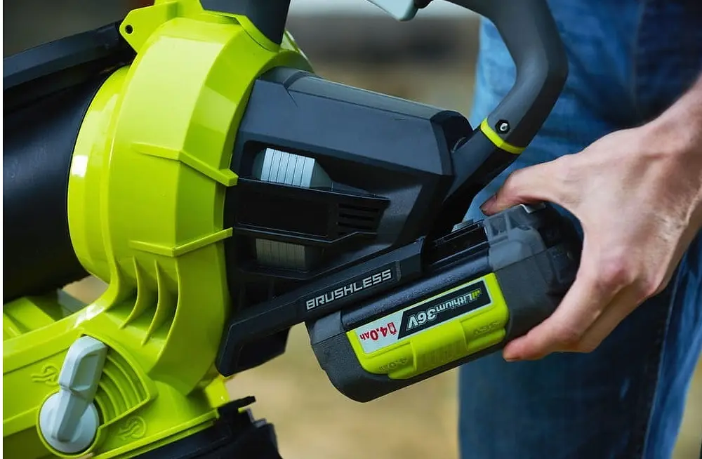 Повітродувка-пилосос RYOBI MaxPower RBV36B 36B, 238 км/год безщіткова без АКБ та ЗП 5133002524 - фото 4