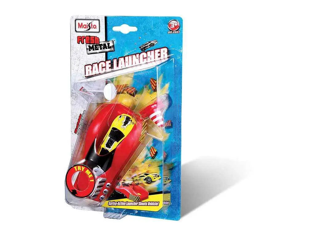 Набір ігровий MAISTO "Fresh Metal Race Launcher" пускова установка+машинка 15151 - фото 3