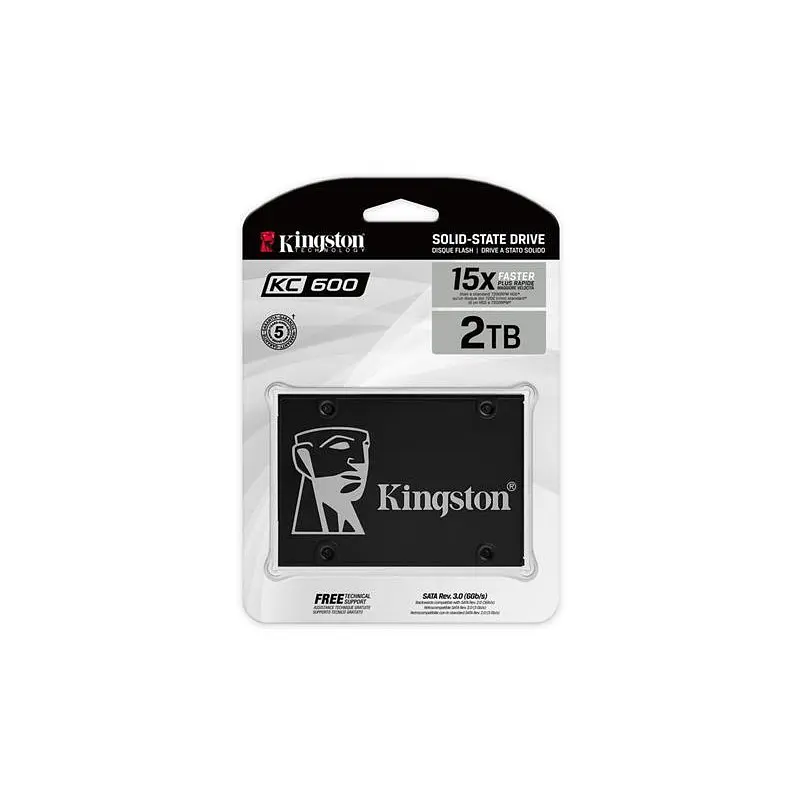 SSD накопичувач Kingston KC600 2 TB (SKC600/2048G) - фото 5