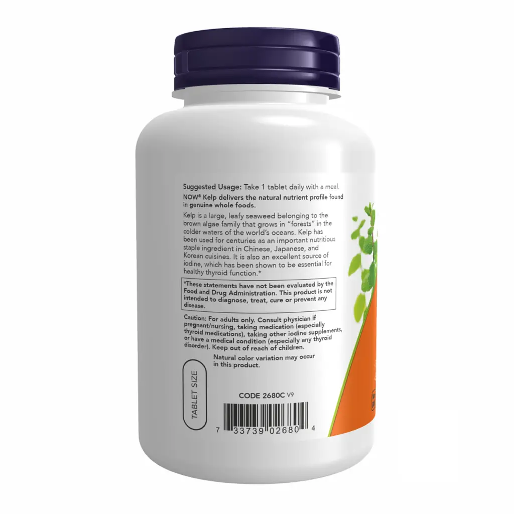 Натуральні добавки Kelp 150 mcg - 200 tabs - фото 3