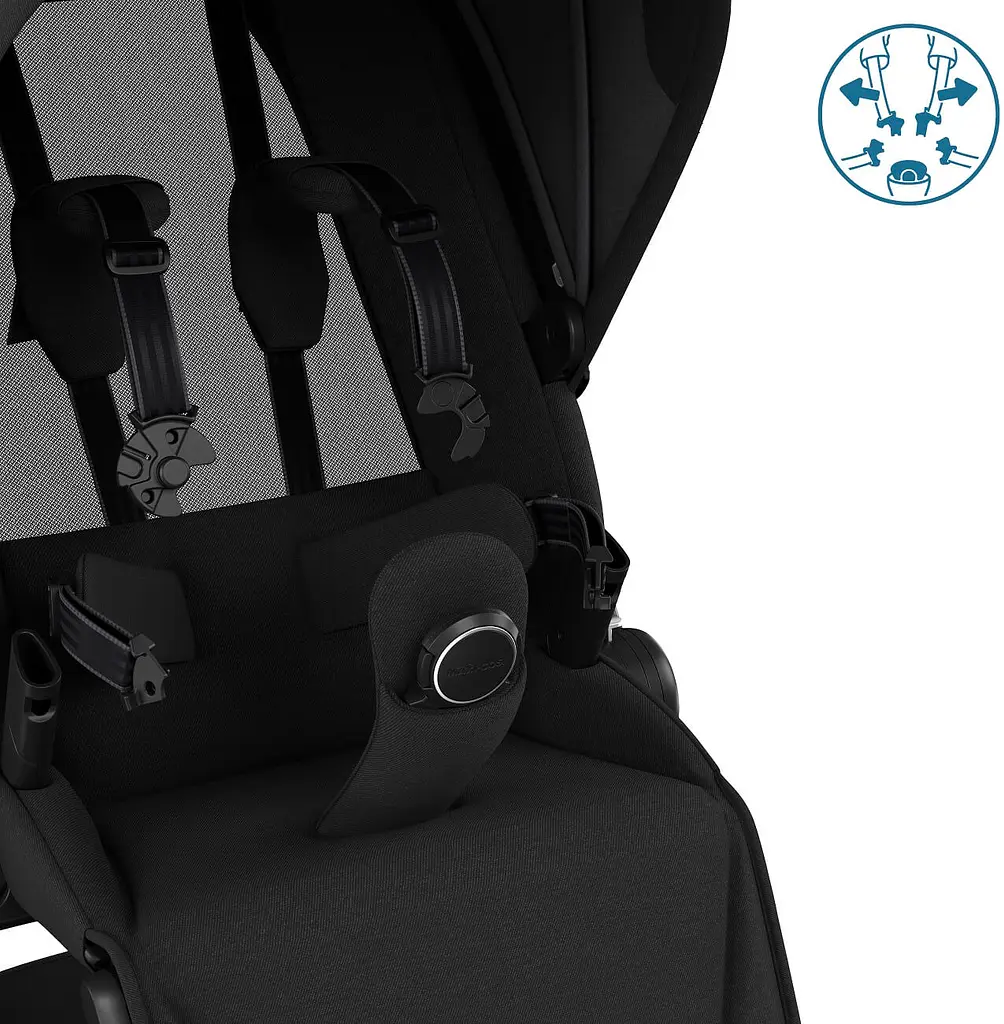 Коляска прогулянкова Maxi-Cosi Fame Twillic Black (1122390110) - фото 8