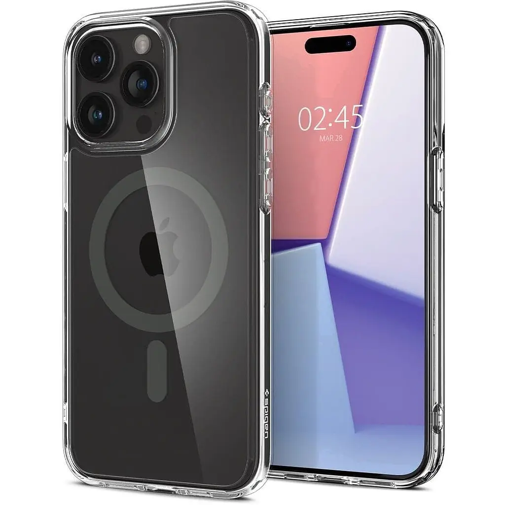 Чохол Spigen Ultra Hybrid with MagFit для Apple iPhone 15 Pro (ACS06716) Graphite