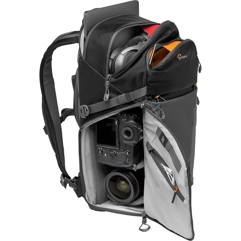Рюкзак для фотоаппарата Lowepro Photo Active BP 300 AW Black/Dark Grey (LP37255-PWW) [156384] - фото 7