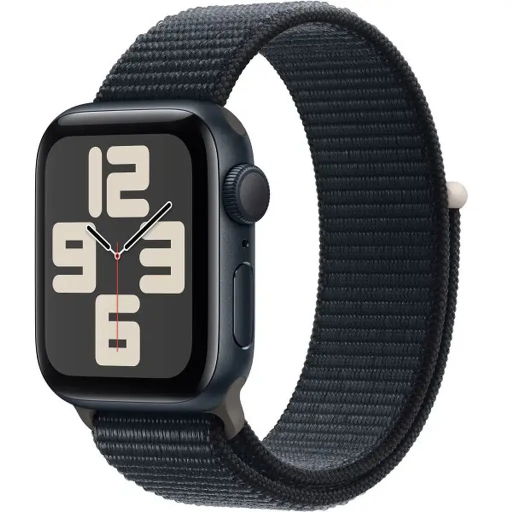 Apple Watch SE 2 GPS 40mm Midnight Aluminium with Midnight Sport Loop MRE03 UA - фото 2