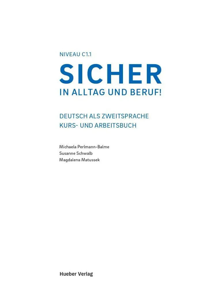 Sicher in Alltag und Beruf! C1.1 Kursbuch + Arbeitsbuch - фото 4