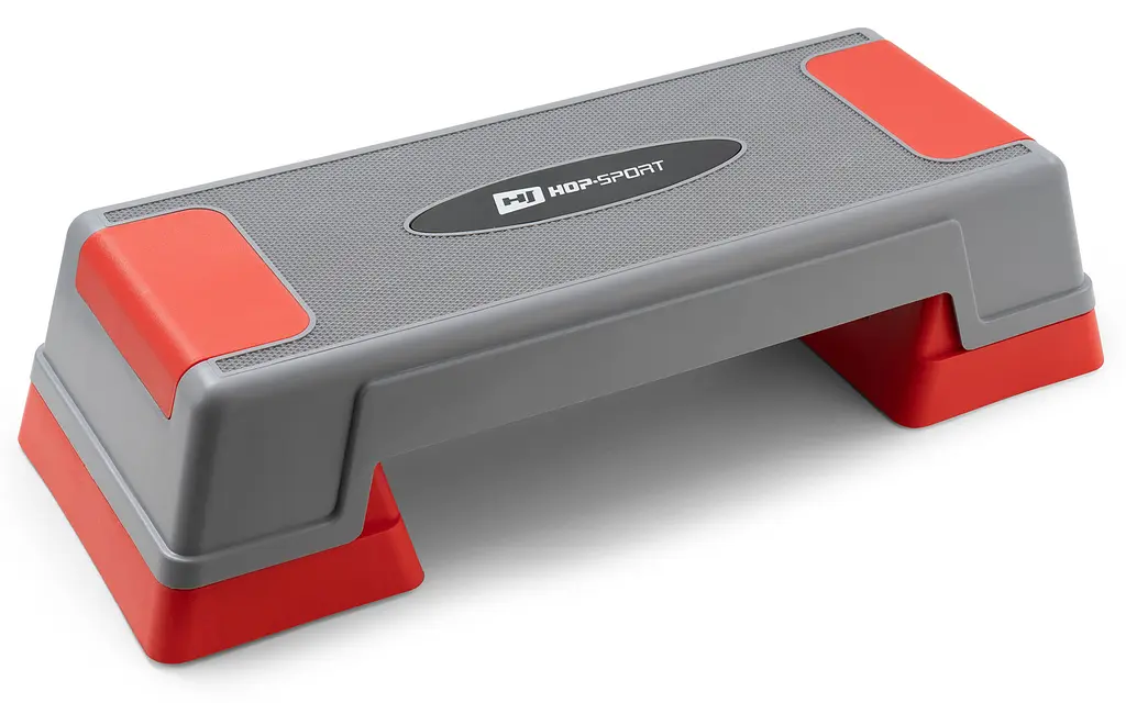 Степ платформа Hop-Sport HS-PP020AS сіро-червона - фото 2