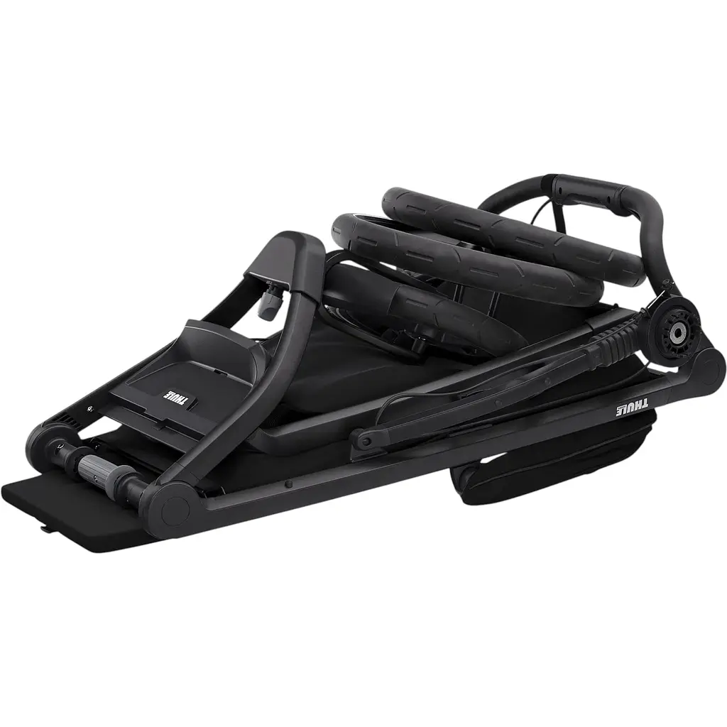 Дитяча коляска Thule Urban Glide 2 Black on Black з люлькою (TH 10101963) - фото 9