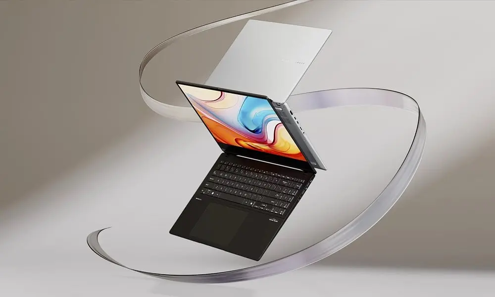 Ноутбук ASUS Vivobook S 15 M5506UA-MA055 15.6' 3K OLED, AMD R7-8845HS, 32GB, F1TB, UMA, noOS, Сріблястий (90NB1473-M002E0) - фото 2