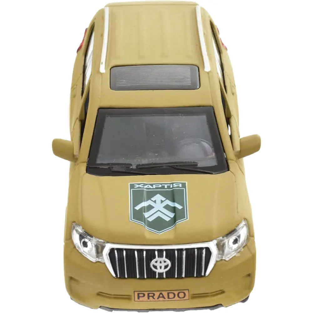 Машинка TechnoDrive серії Шеврони Героїв TOYOTA PRADO "ХАРТІЯ" - фото 8