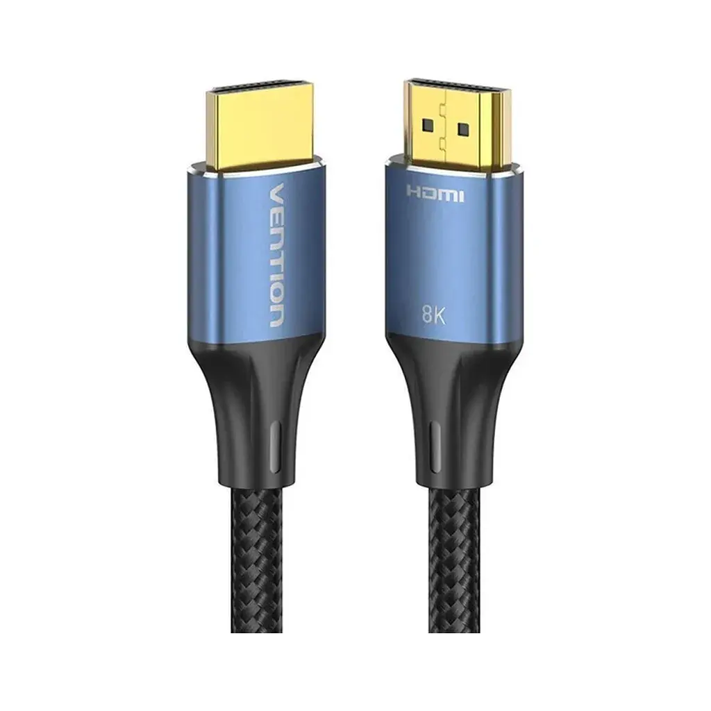Кабель мультимедійний HDMI M to HDMI M 1.5m 16K60Hz 96Gbps gray Vention (ALVHG) - фото 3