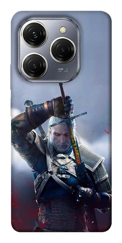 TPU чохол Demsky The witcher gerald для TECNO Spark 20 Pro