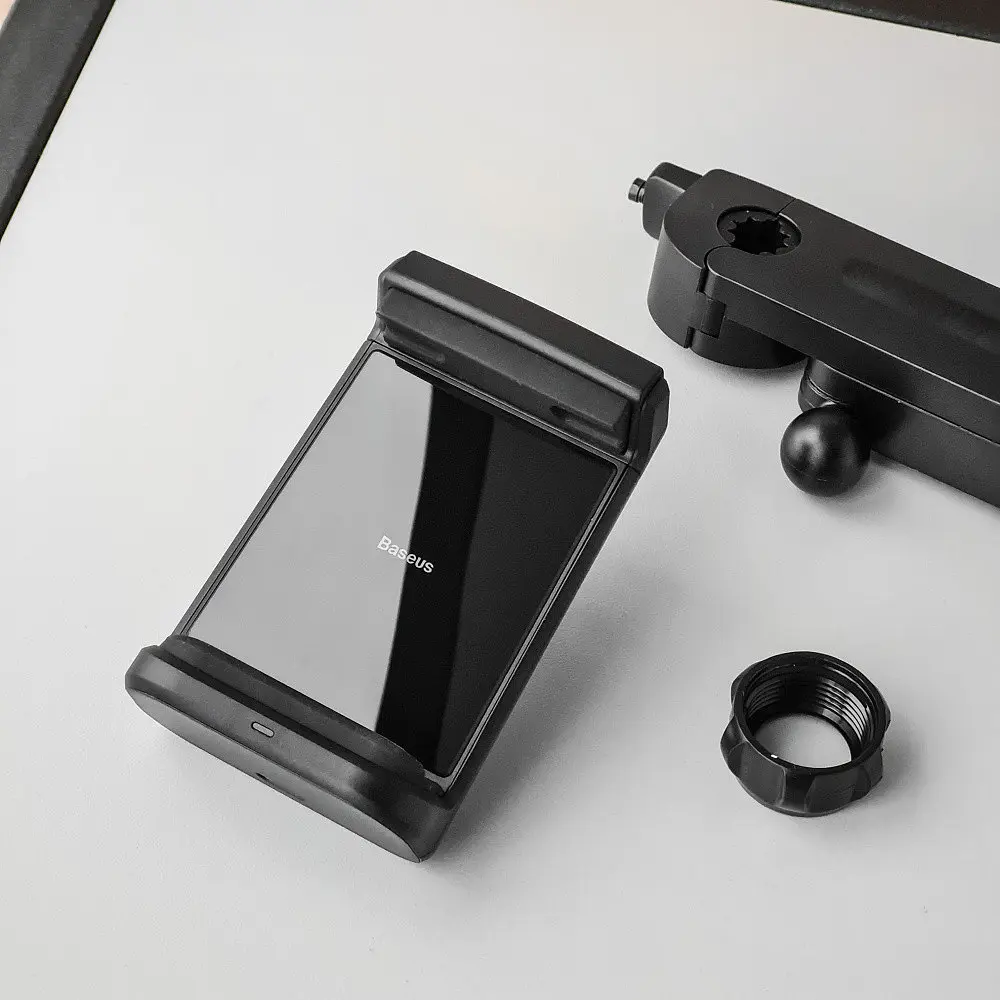 Тримач в машину с Бездротовою Зарядкою Baseus Energy Storage Backseat чорний (30493) - фото 6