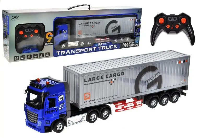Машина вантажівка на радіокеруванні 2418-1 акумулятор р.69,6x10x20,5 см YG Toys