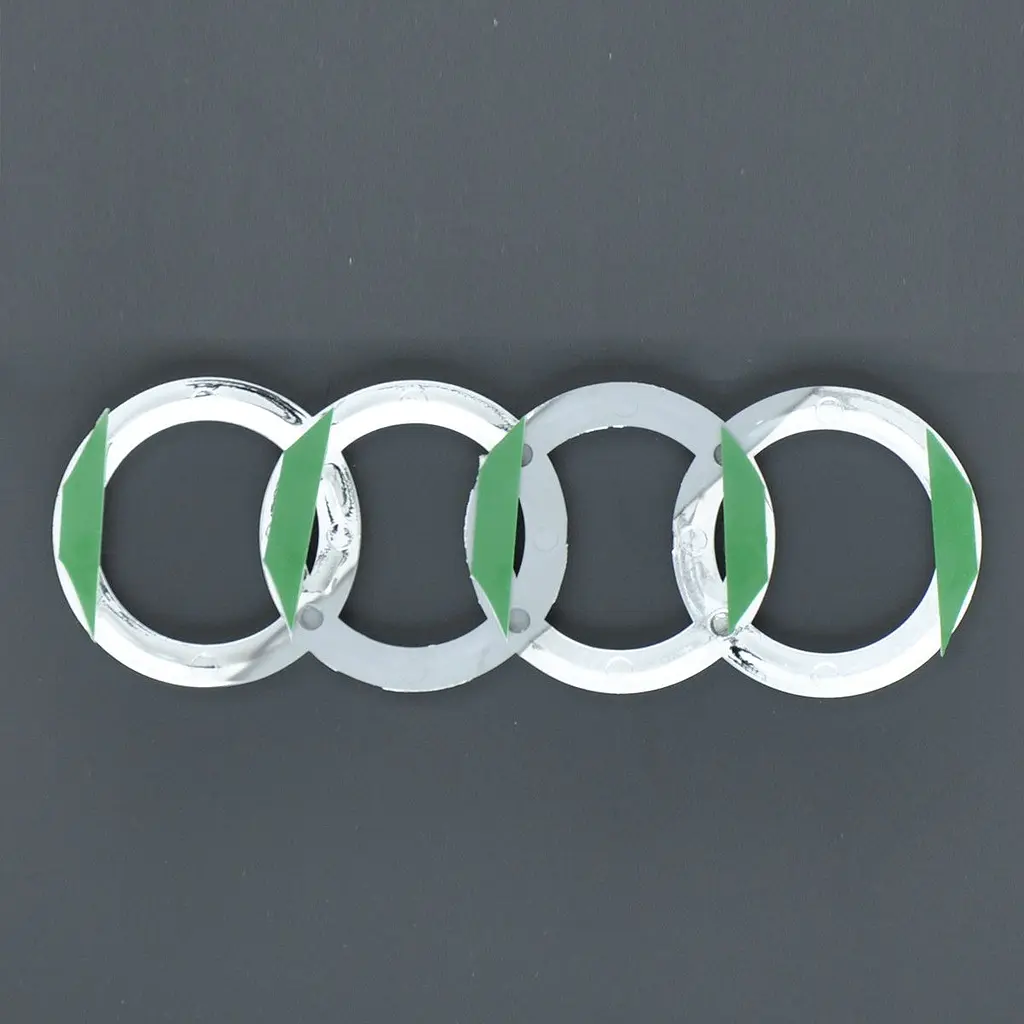 Емблема для Audi 80 задня / пластикова / скотч 140 x 46 мм - фото 2