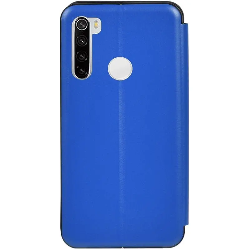 Чохол-накладка Toto Book Rounded Leather Case Xiaomi Redmi Note 8 Navy Blue - фото 2