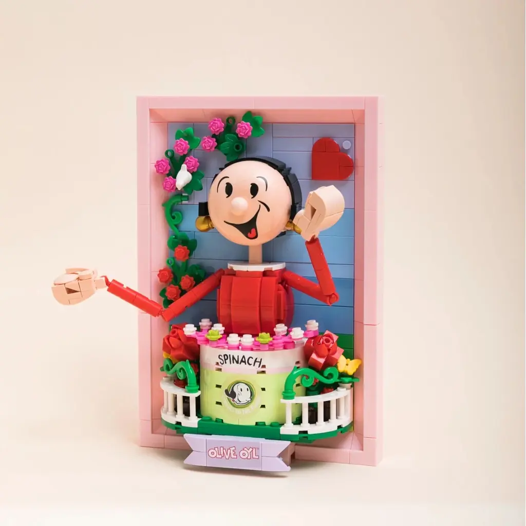 Конструктор Pantasy Popeye Olive Oyl (86404) - фото 2