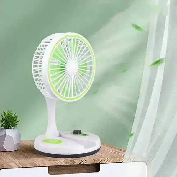 Настільний вентилятор з LED підсвіткою та USB, KC-7900 - фото 4