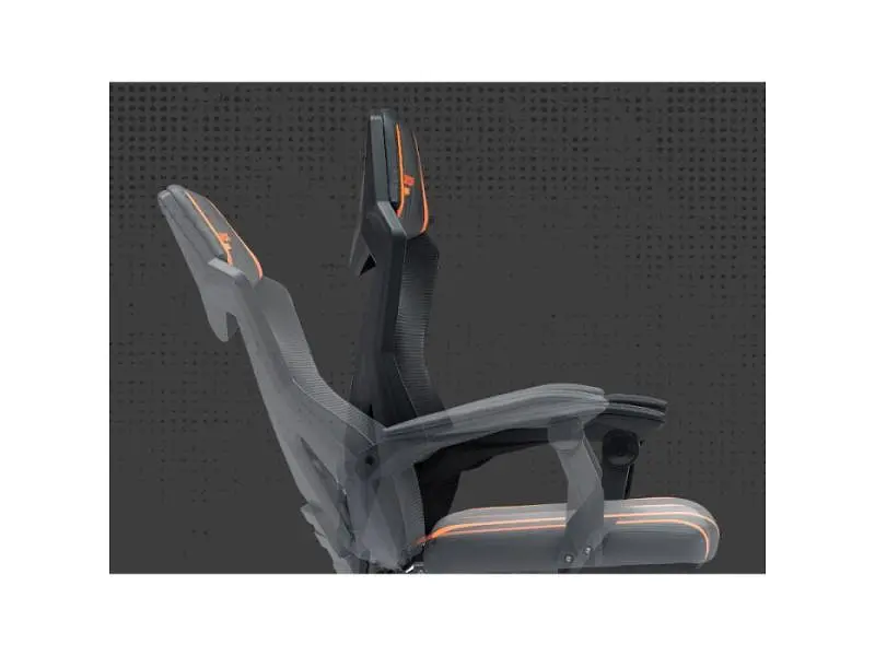 Комп'ютерне крісло для геймера Canyon Flow MCH01 Mesh Black/Orange (CNE-MCH01) - фото 6