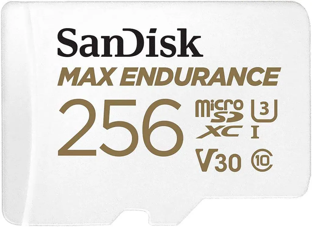Карта пам'яті Sandisk microSDXC (UHS-1 U3) MAX Endurance 256Gb class 10 V30 (100Mb/s) (adapterSD) (SDSQQVR-256G-GN6IA) - фото 1