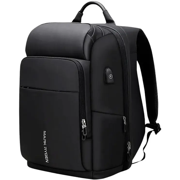 Рюкзак міський Mark Ryden 7080D 17.3" USB 31 л чорний (16247) - фото 2