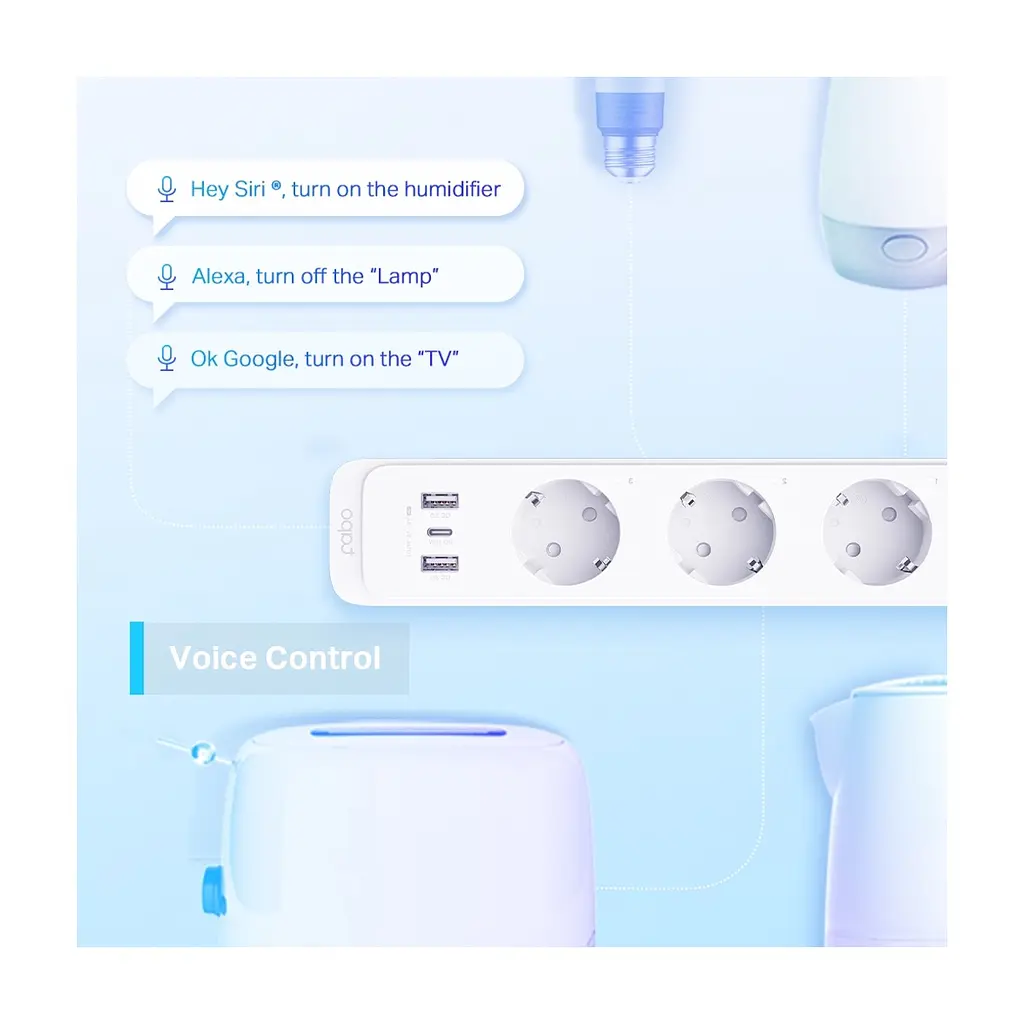 Мережевий фільтр живлення TP-Link Tapo P300 - фото 5