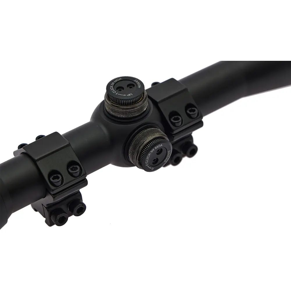 Приціл оптичний Hawke Fast Mount 4x32 сітка Mil Dot. Кільця на Ластівчин хвіст - фото 8