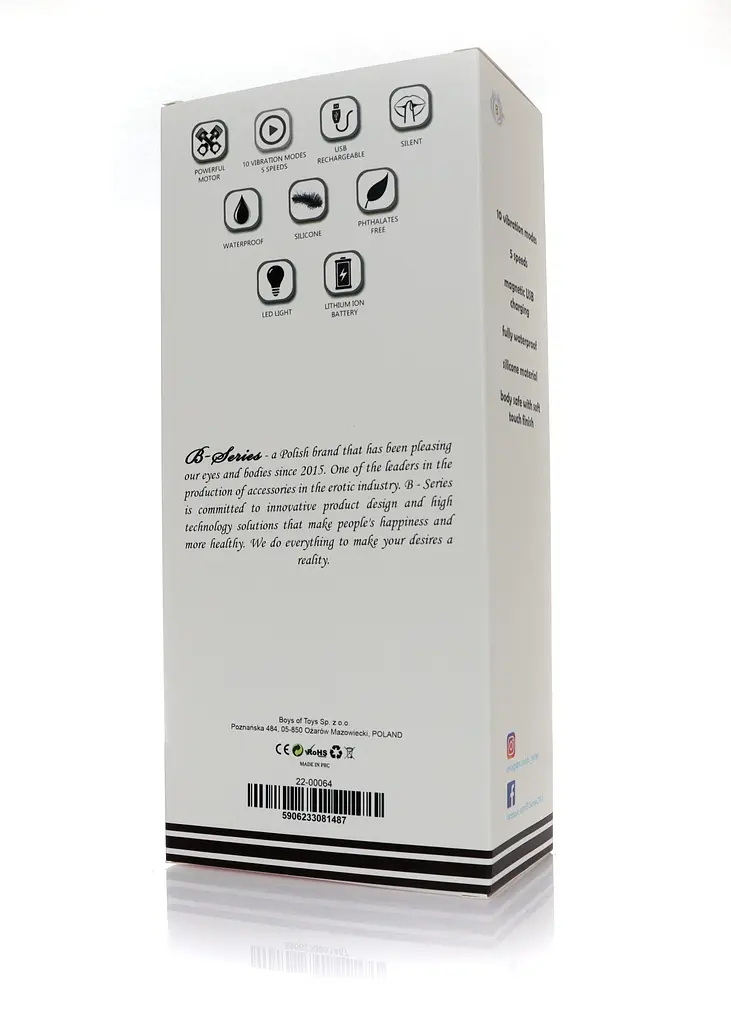 Вібромасажер Massager Ultra Strong - USB 10 Functions / 5 Speeds Boss Series 22-00064 100131 - фото 7