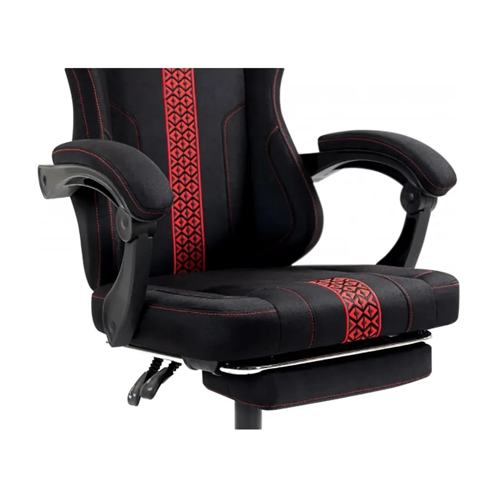 Крісло ігрове GT Racer X-2331 Black/Red (X-2331 Fabric Black/Red) - фото 7
