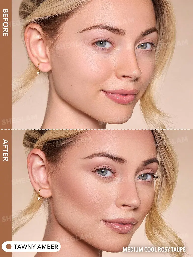 Рідкий подвійний кремовий контуринг Precision Sculpt Liquid Contour Duo-Tawny Amber - фото 2
