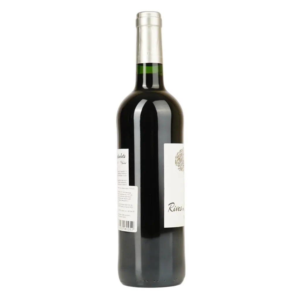 Вино Rives Bardoulets Merlot 2021 IGP Perigord червоне сухе 0.75 л  - фото 4