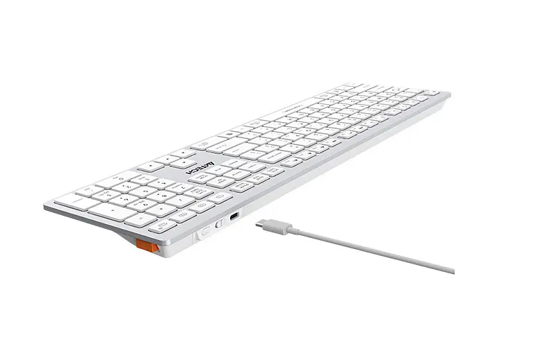 Клавиатура A4Tech FBX50C White [94308] - фото 2