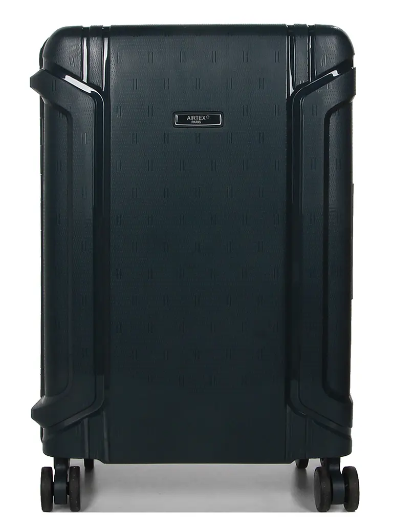 Валіза маленька S поліпропілен Airtex 645 33л 55×38×23 см Темно-зелена - фото 3