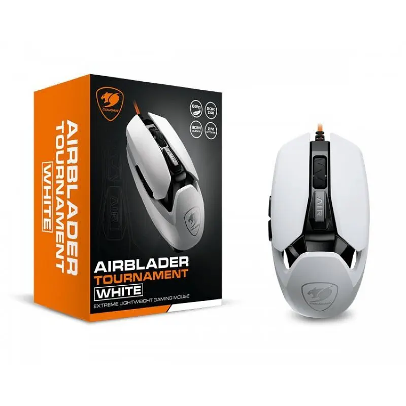 Миша Cougar AirBlader Tournament White - фото 7