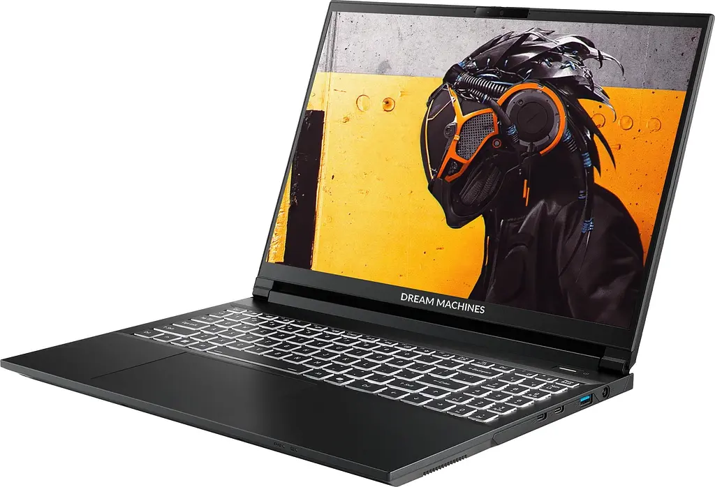 Dream Machines Ноутбук Dream Machines RT5050-15 15.3FHD+ IPS, AMD AI 9 HX 370, 16GB, F1TB, NVD5050-8, DOS, чорний - фото 3