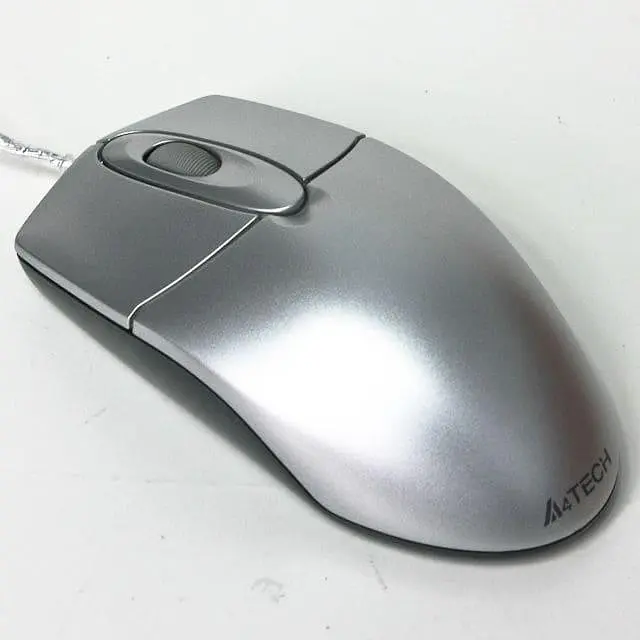 Мышь A4Tech OP-720 USB Grey (OP-720 Silver-USB) - фото 3