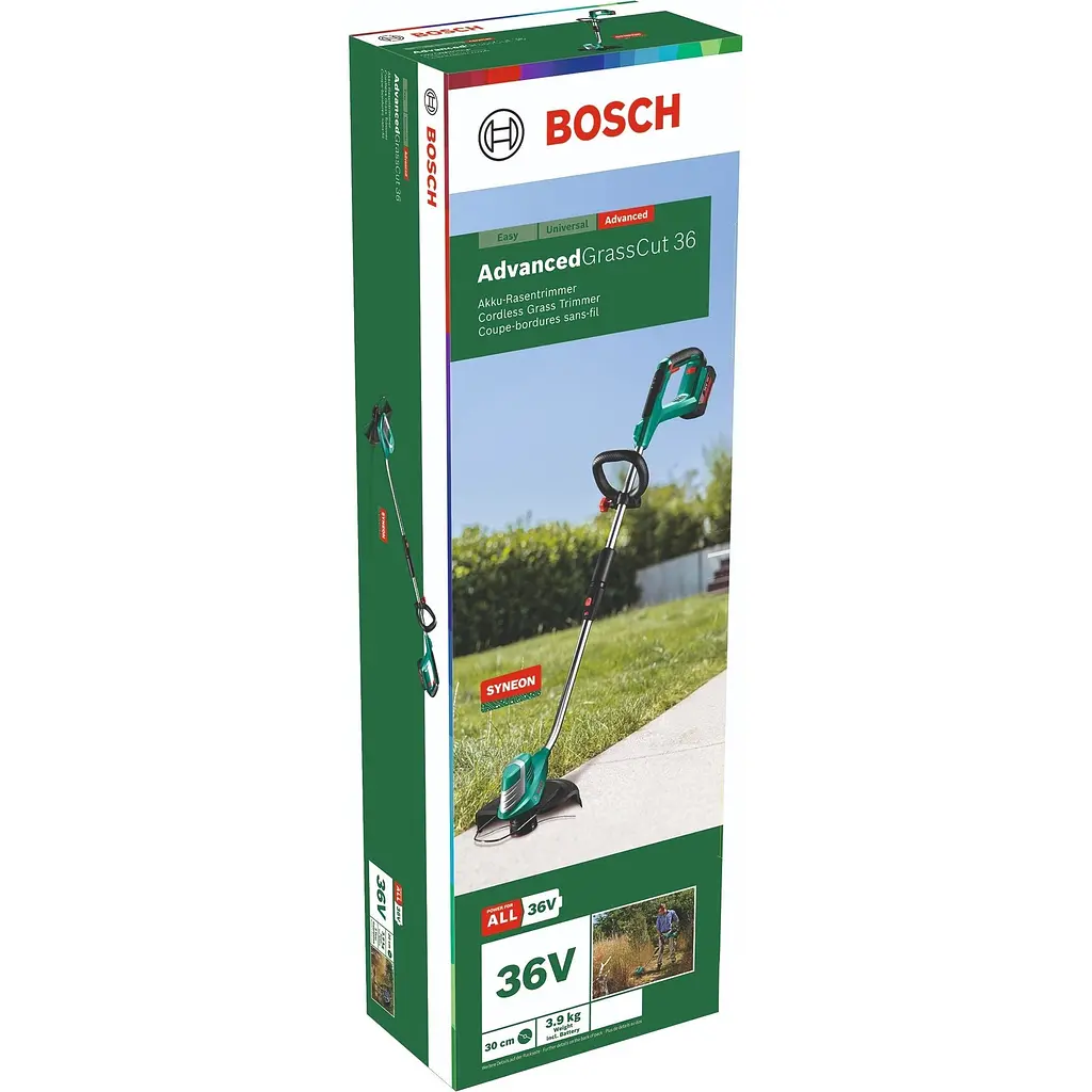 Тример садовий акумуляторний Bosch AdvancedGrassCut 36 36В 30 см (0.600.878.N03) - фото 2