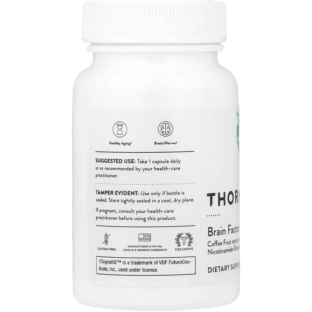 Комплекс для підтримки мозку Thorne Brain Factors 30 капсул - фото 5