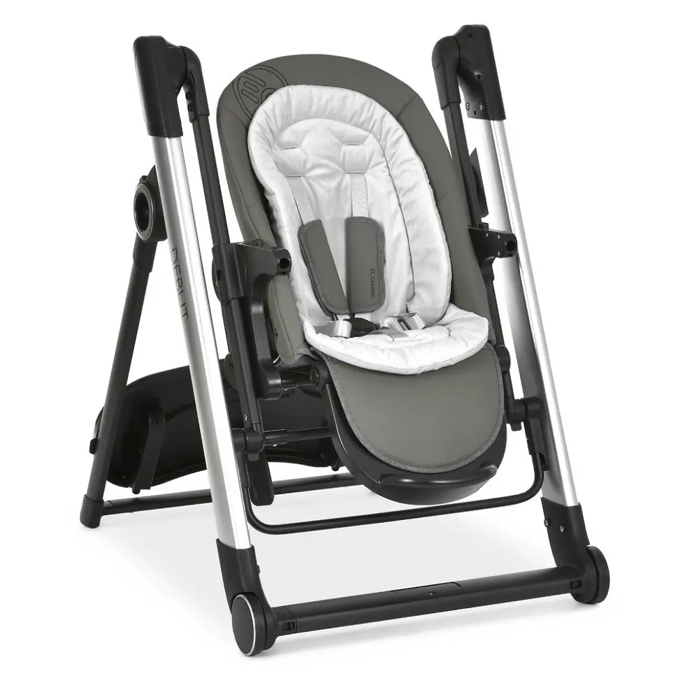 Багатофункціональний стільчик для годування DEBUT ME 1102 Dark Gray - фото 2