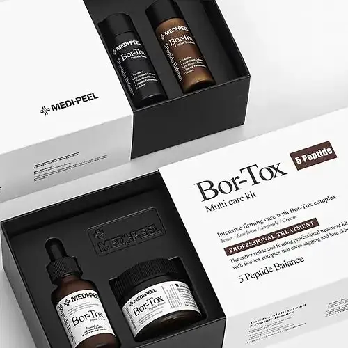 Набір омолоджуючих засобів з пептидами BOR - TOX 5 Peptide MULTY CARE KIT Medi-Peel 4 одиниці - фото 3