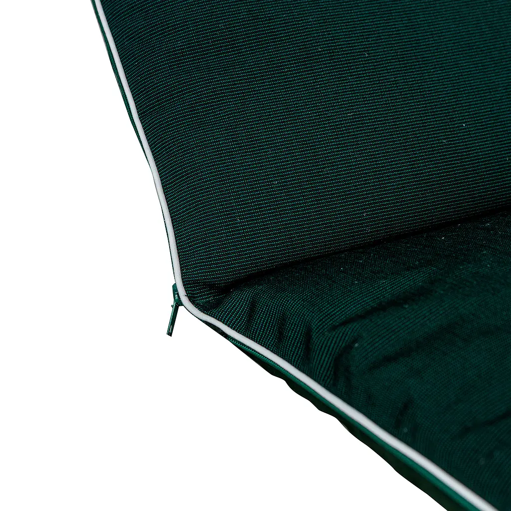 Матрас для шезлонга Ost-Fran Trio тексилк темно-зеленая дерюга 8503, 189x58x5 см - фото 3