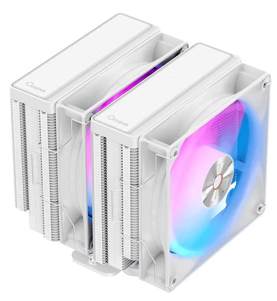 Кулер для процесора Ocypus DELTA A62 ARGB White (DELTA-A62-WH2NAWN00X-GL)
