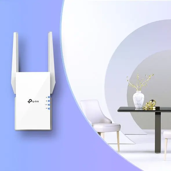 Підсилювач Wi-Fi сигналу, розширювач покриття TP-LINK RE-505X AX1500, 1хGE, LAN, MESH - фото 2