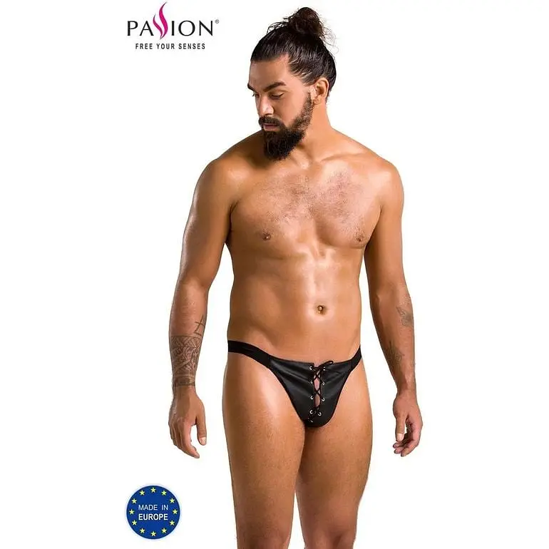 Трусы мужские Passion 044 Slip Open Ben black L/XL - фото 5