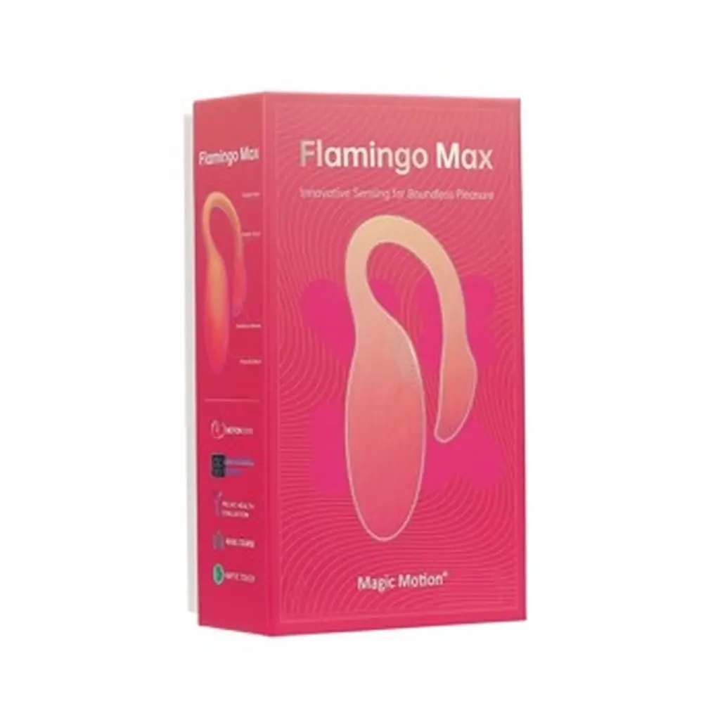 Виброяйцо Magic Motion Flamingo Max 11 см оранжевый - фото 7